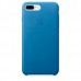 Чехол для iPhone Apple iPhone 7/8 Plus Leather Case Sea Blue (MMYH2ZM/A)