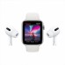 Смарт-часы Apple Watch SE, 40 мм, корпус из алюминия серебристого цвета, спортивный ремешок фото 7