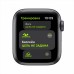 Смарт-часы Apple Watch SE, 44 мм, корпус из алюминия цвета «серый космос», спортивный ремешок фото 1