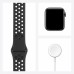 Смарт-часы Apple Watch Nike Series 6, 44 мм, корпус из алюминия цвета «серый космос», спортивный ремешок Nike фото 5