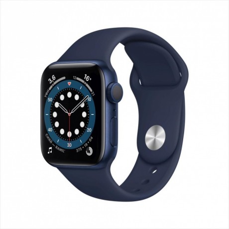 Смарт-часы Apple Watch Series 6, 40 мм, корпус из алюминия синего цвета, спортивный ремешок