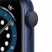 Смарт-часы Apple Watch Series 6, 40 мм, корпус из алюминия синего цвета, спортивный ремешок фото 0