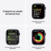 Смарт-часы Apple Watch Series 7 45 мм корпус из алюминия цвета темная ночь спортивный ремешок фото 3