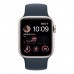 Apple Watch SE (2022), 44 мм корпус из алюминия цвета «сияющая звезда» + ремешок «Storm Blue» фото 0