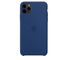 Силиконовый чехол для Apple iPhone 11 Pro Max Silicone Case (голубая Аляска)