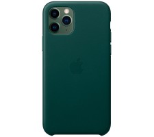 Силиконовый чехол для Apple iPhone 11 Pro Silicone Case (зеленая сосна)