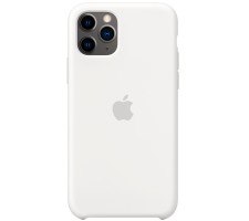 Силиконовый чехол для Apple iPhone 11 Pro Silicone Case (белый)