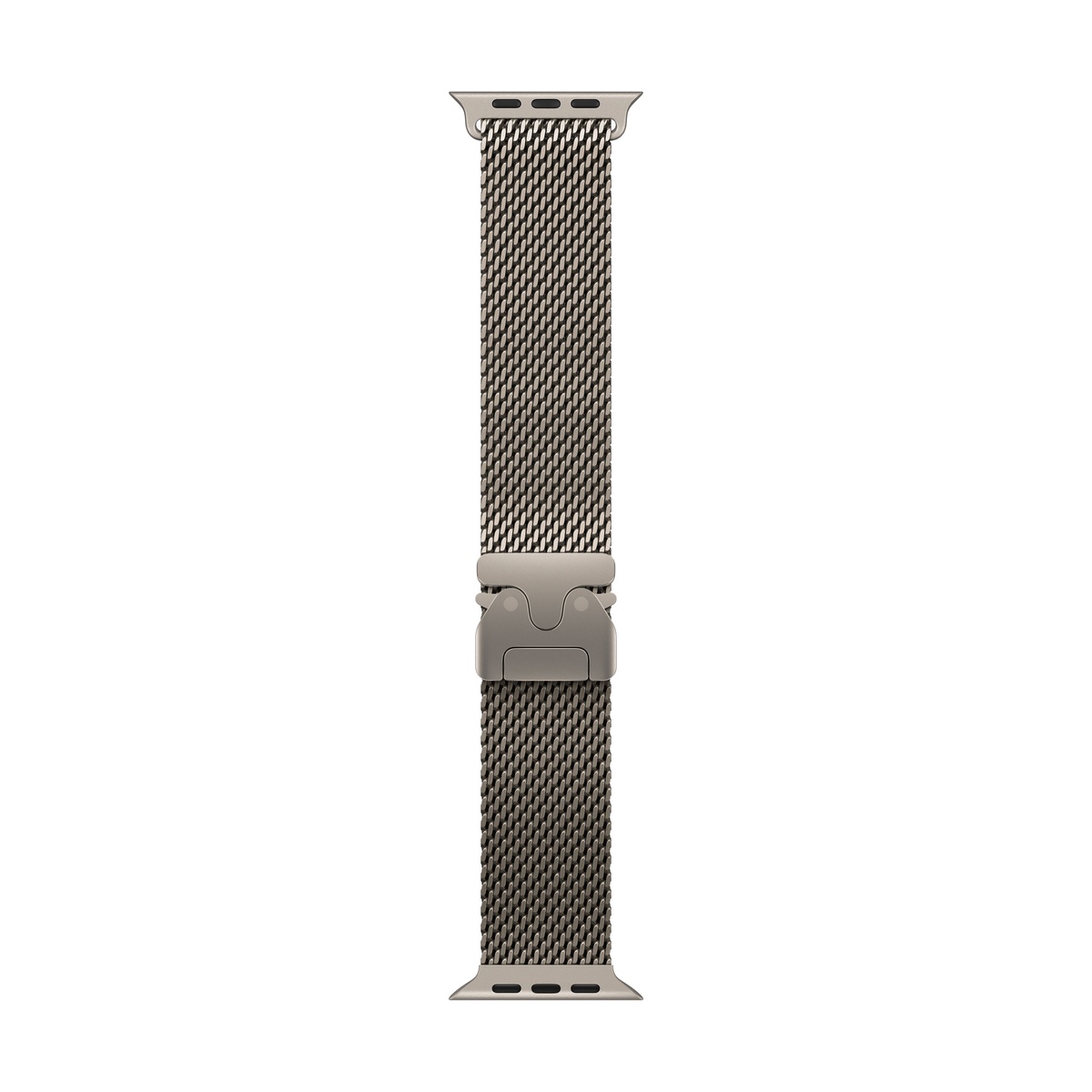 Apple Watch Ultra 3 (2025), 49 мм корпус из титана цвета «Natural», ремешок Titanium Milanese Loop размера L цвета «Natural»
