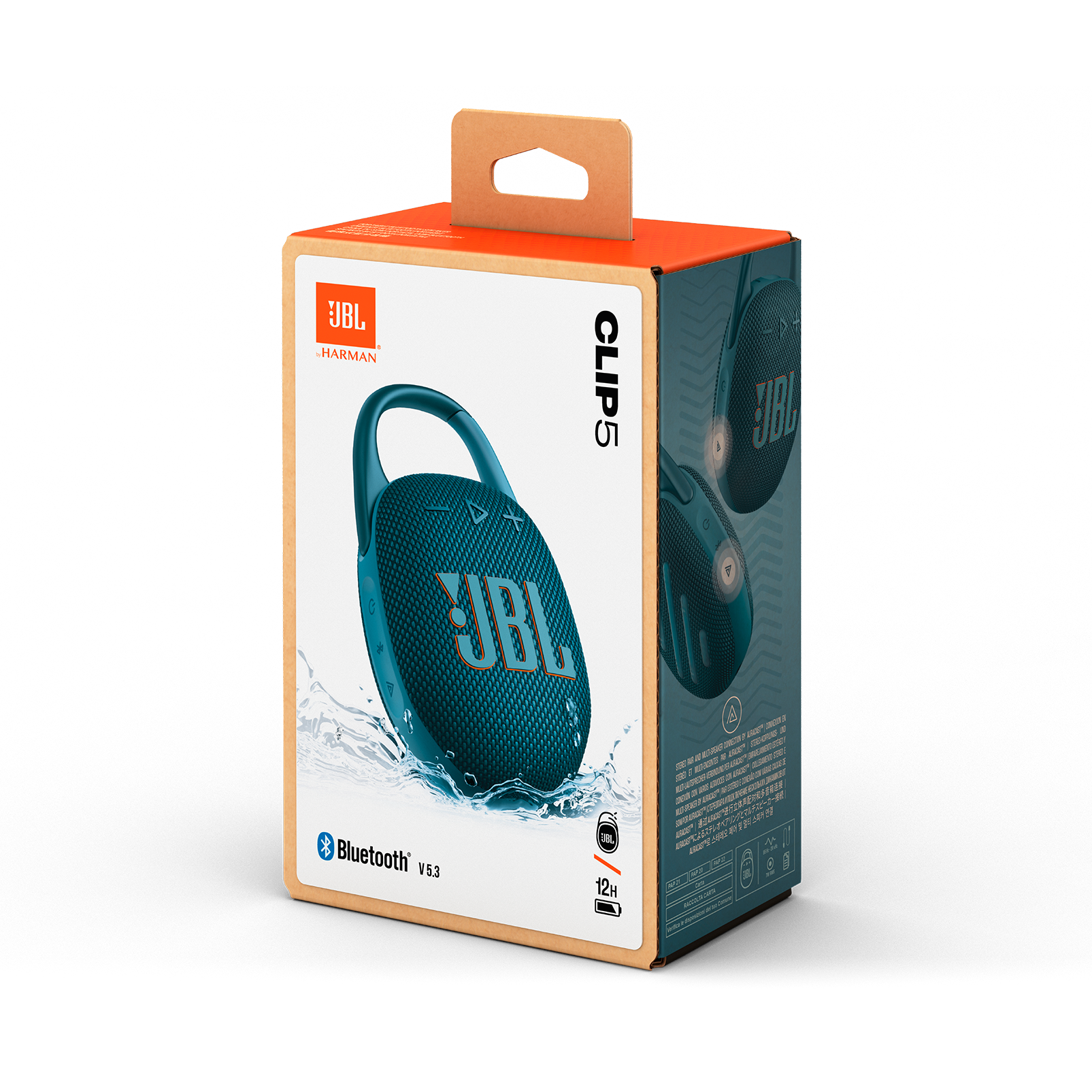 JBL Clip 5, Синяя