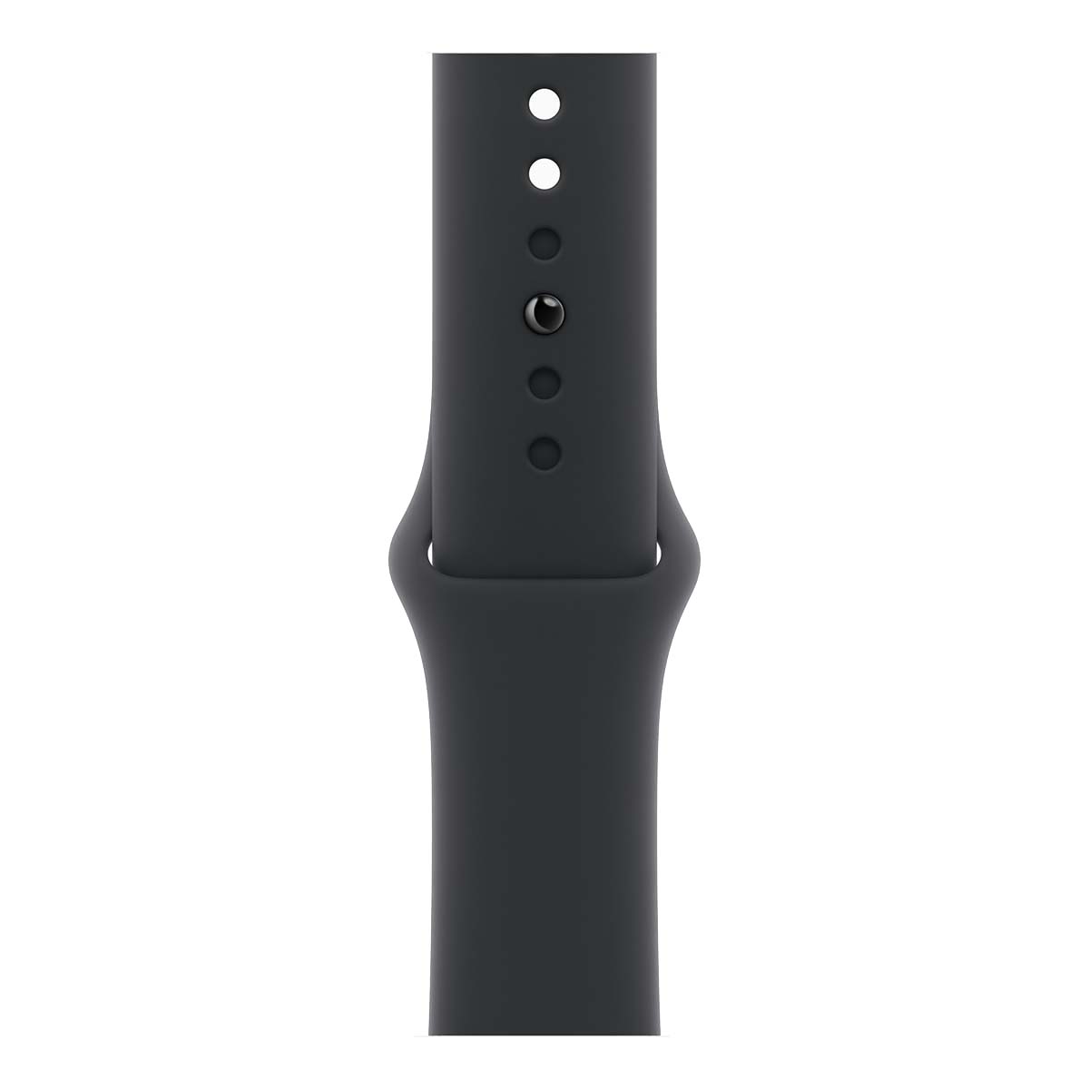 Apple Watch SE 3 (2025), 44 мм корпус из алюминия цвета «Starlight», ремешок Sport Band цвета «Midnight»