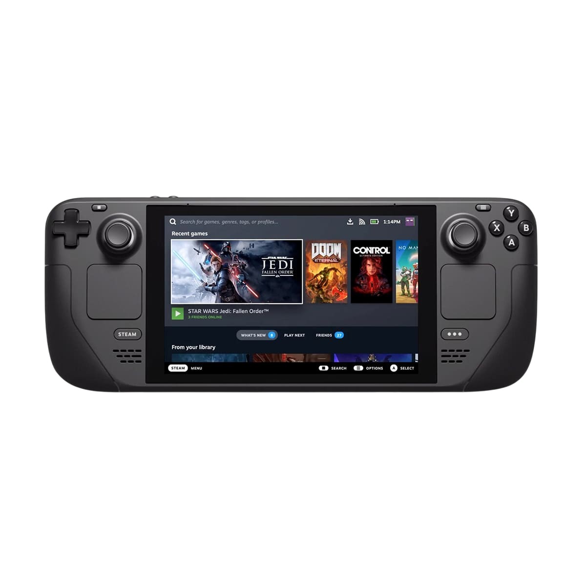 Игровая приставка Valve Steam Deck OLED 512Gb Черный