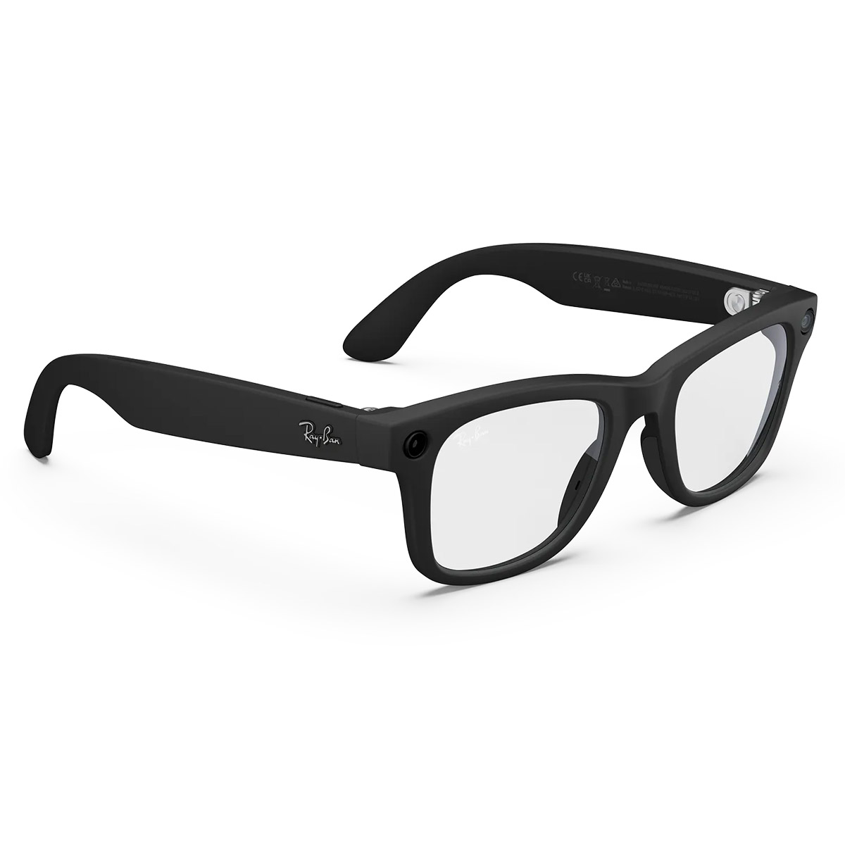 Умные очки Ray-Ban Wayfarer Gen 2 (RW4012), размер M, Matte Black/Clear