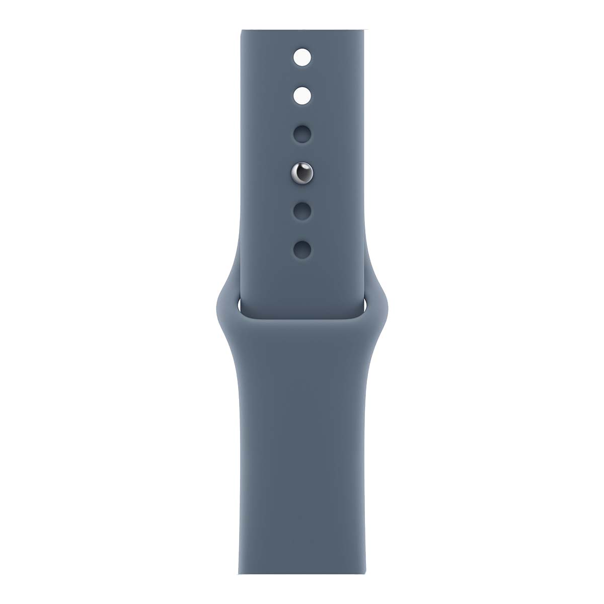 Apple Watch SE 3 (2025), 40 мм корпус из алюминия цвета «Midnight», ремешок Sport Band цвета «Anchor Blue»