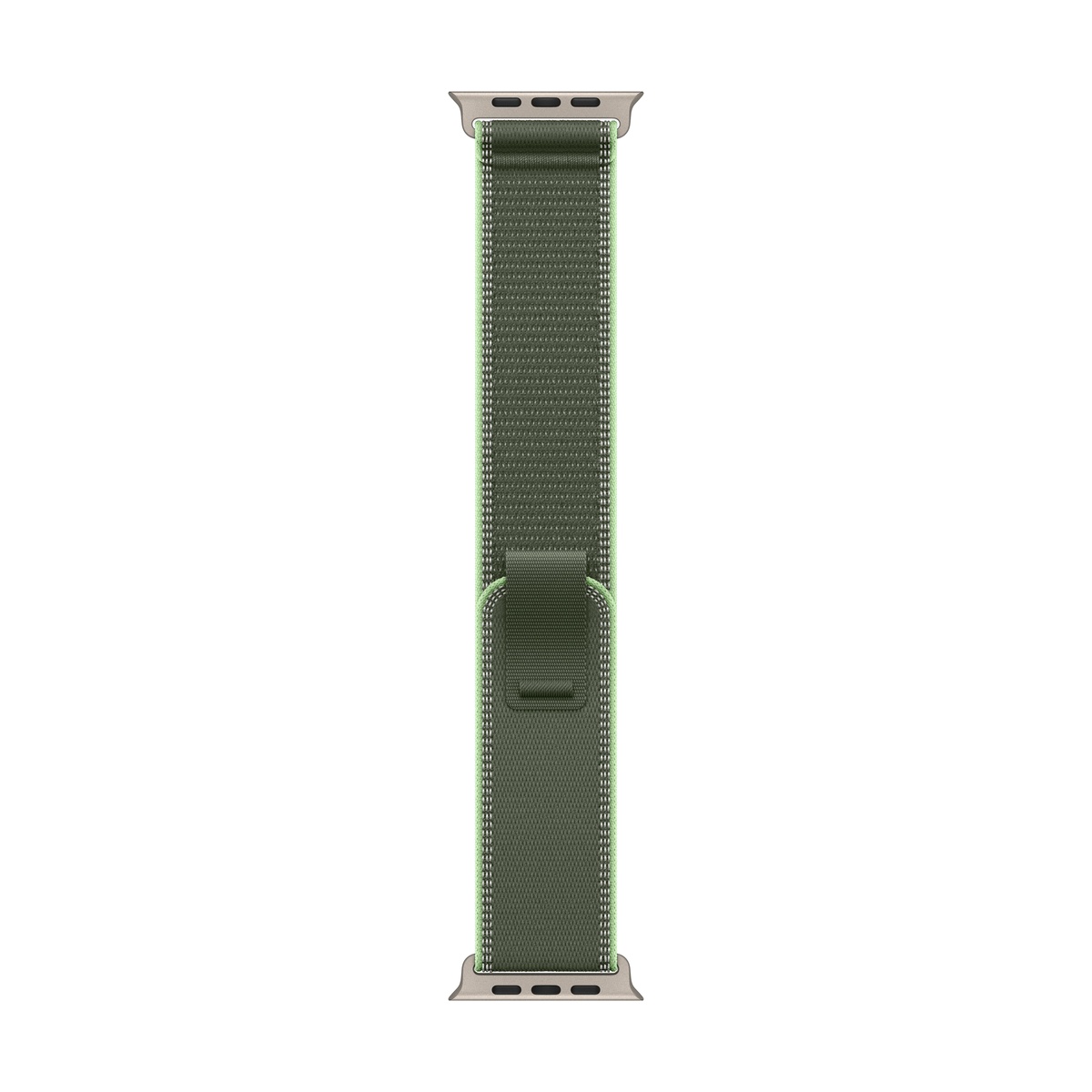 Apple Watch Ultra 3 (2025), 49 мм корпус из титана цвета «Natural», ремешок Trail Loop размера M/L цвета «Green/Neon»