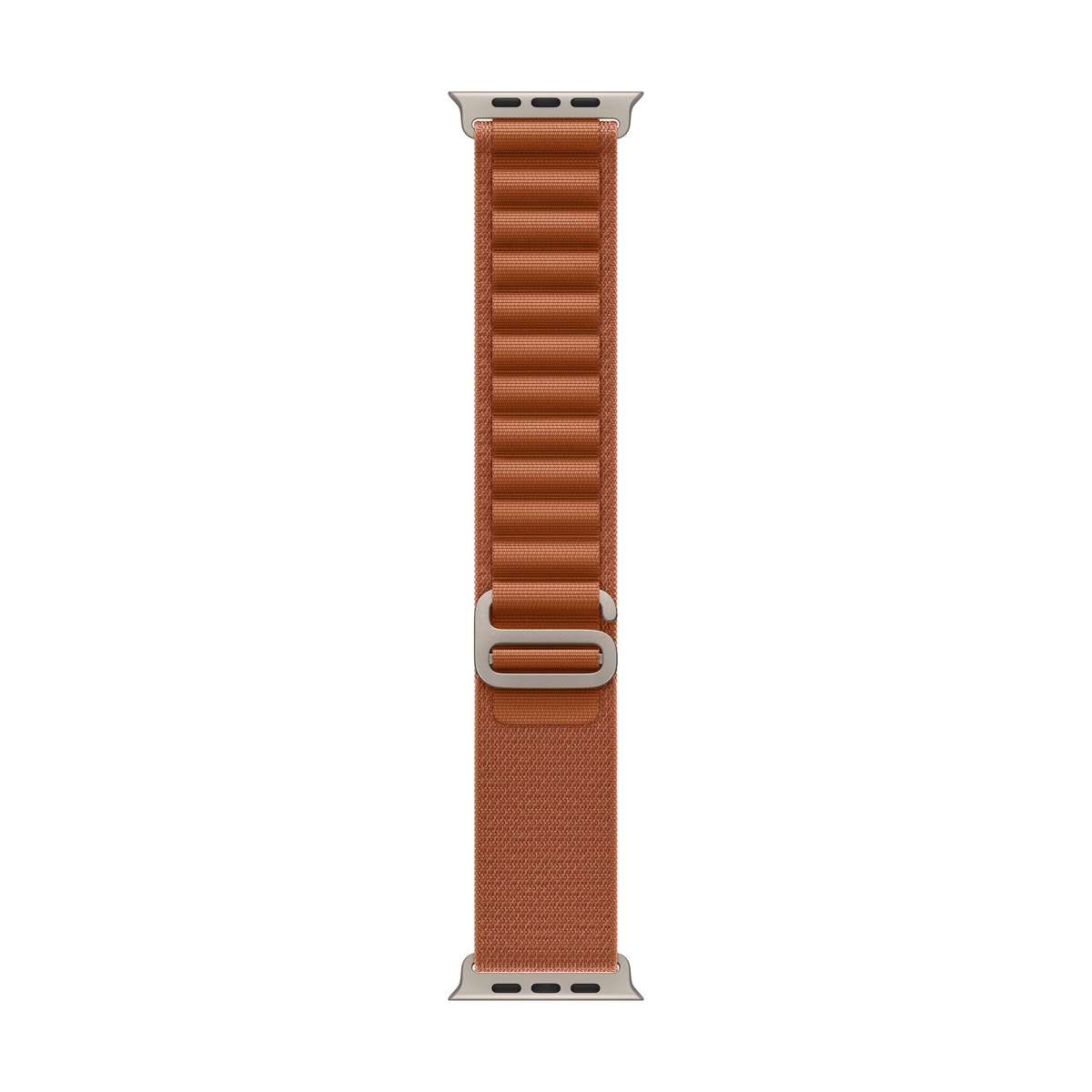 Apple Watch Ultra 3 (2025), 49 мм корпус из титана цвета «Natural», ремешок Alpine Loop размера M цвета «Terra Cotta»