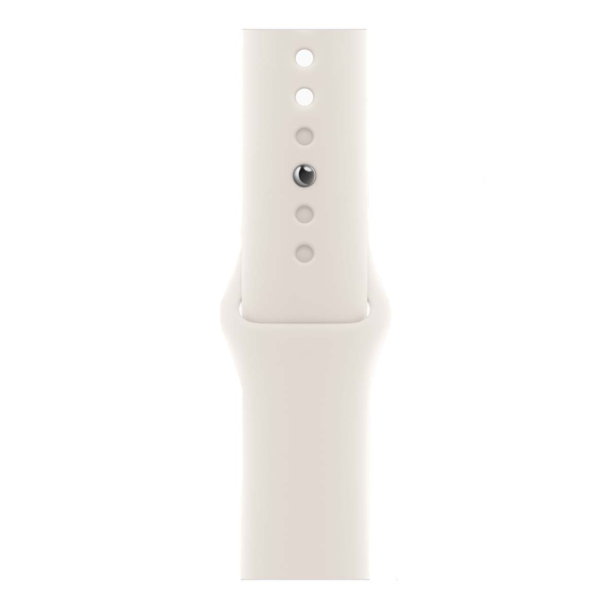 Apple Watch SE 3 (2025), 40 мм корпус из алюминия цвета «Starlight», ремешок Sport Band цвета «Starlight»